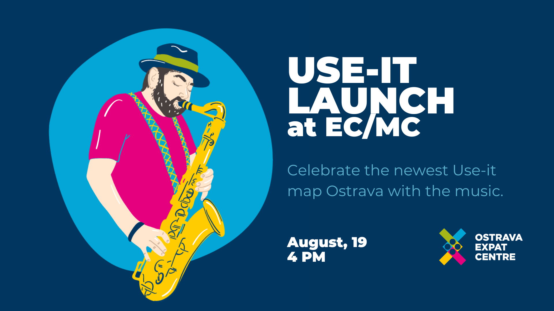 FB event Covers OEC 9 | USE-IT LAUNCH + Expat Centre Music Club