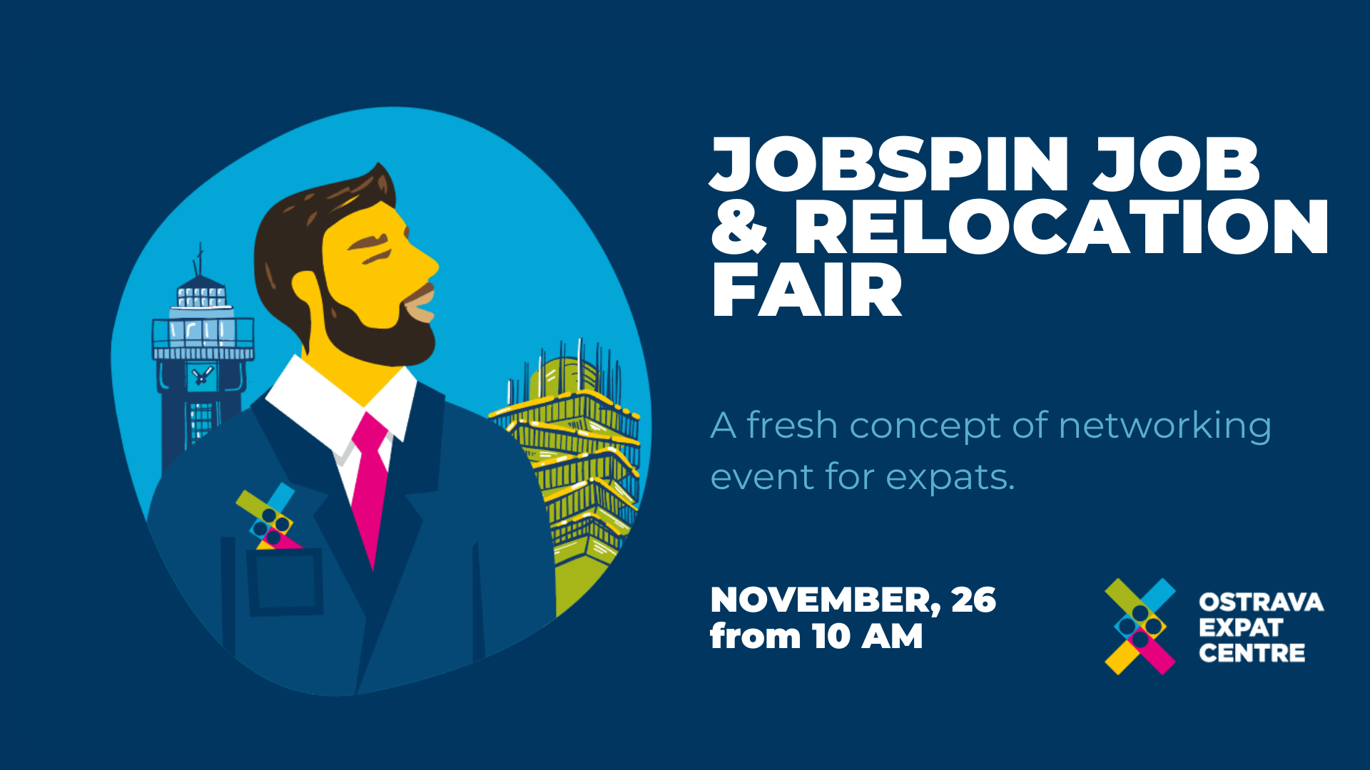FB event Covers OEC 25 1 | Jobspin Job & Relocation Fair in Ostrava