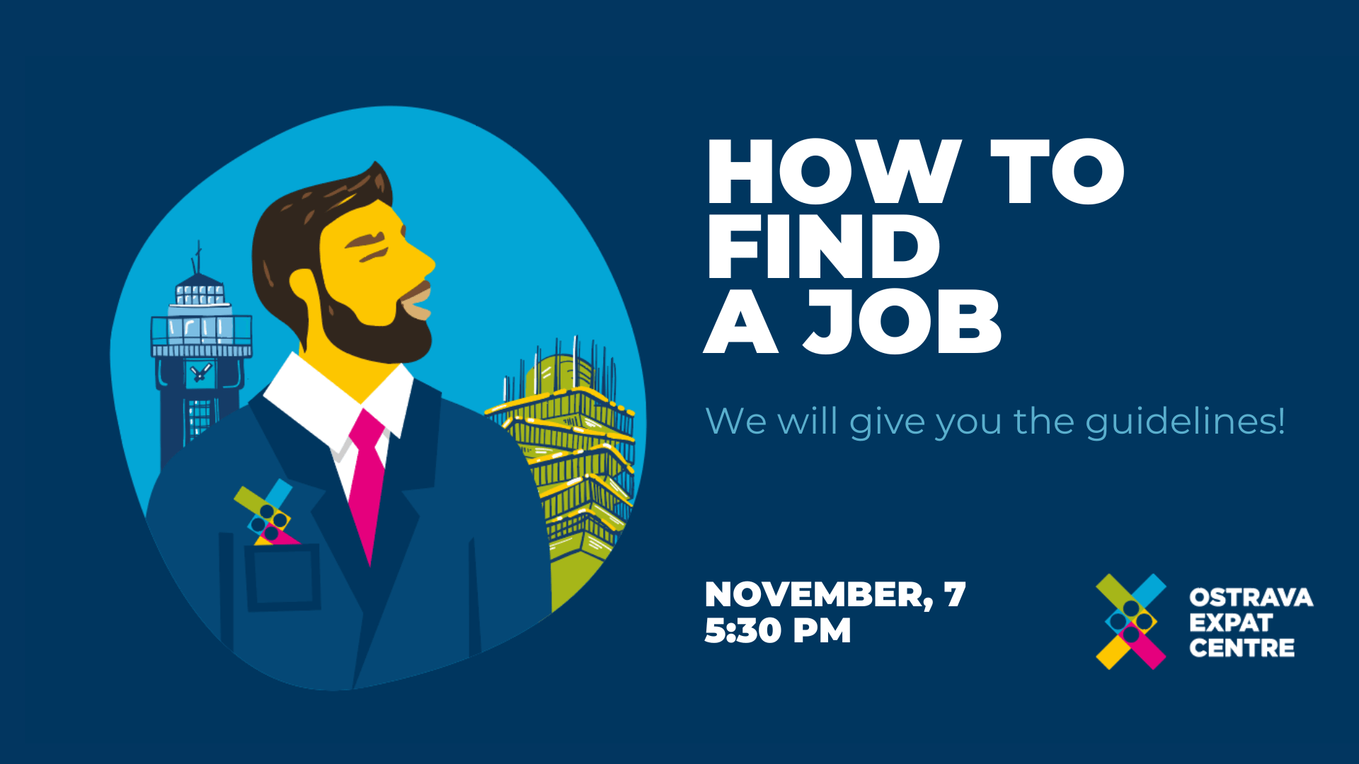 FB event Covers OEC 2 | How to find a job in Ostrava